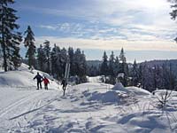 Skilift im Bayerischen Wald